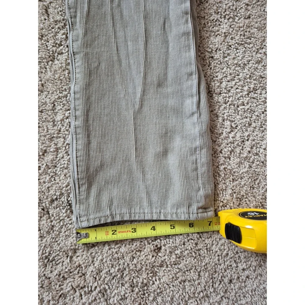 LEVIS PREMIUM Mens Corduroy Pants Tan Straight Leg Casual Workwear Size‎ 32x30